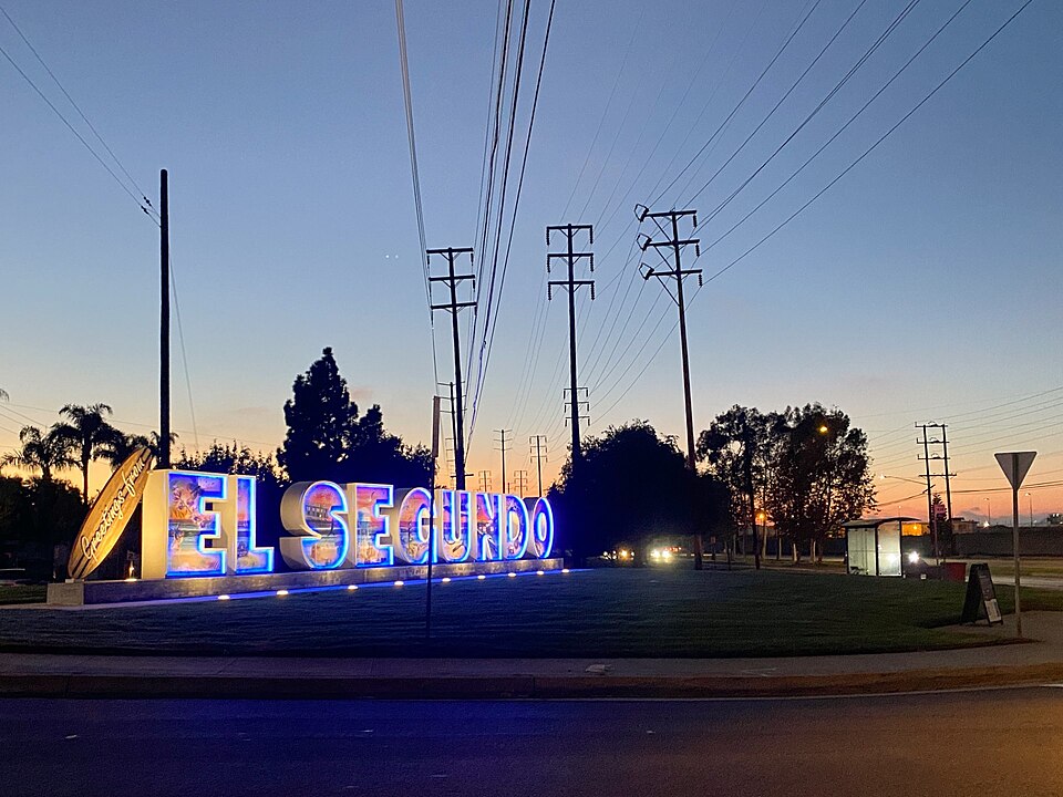 Tea party in El Segundo CA