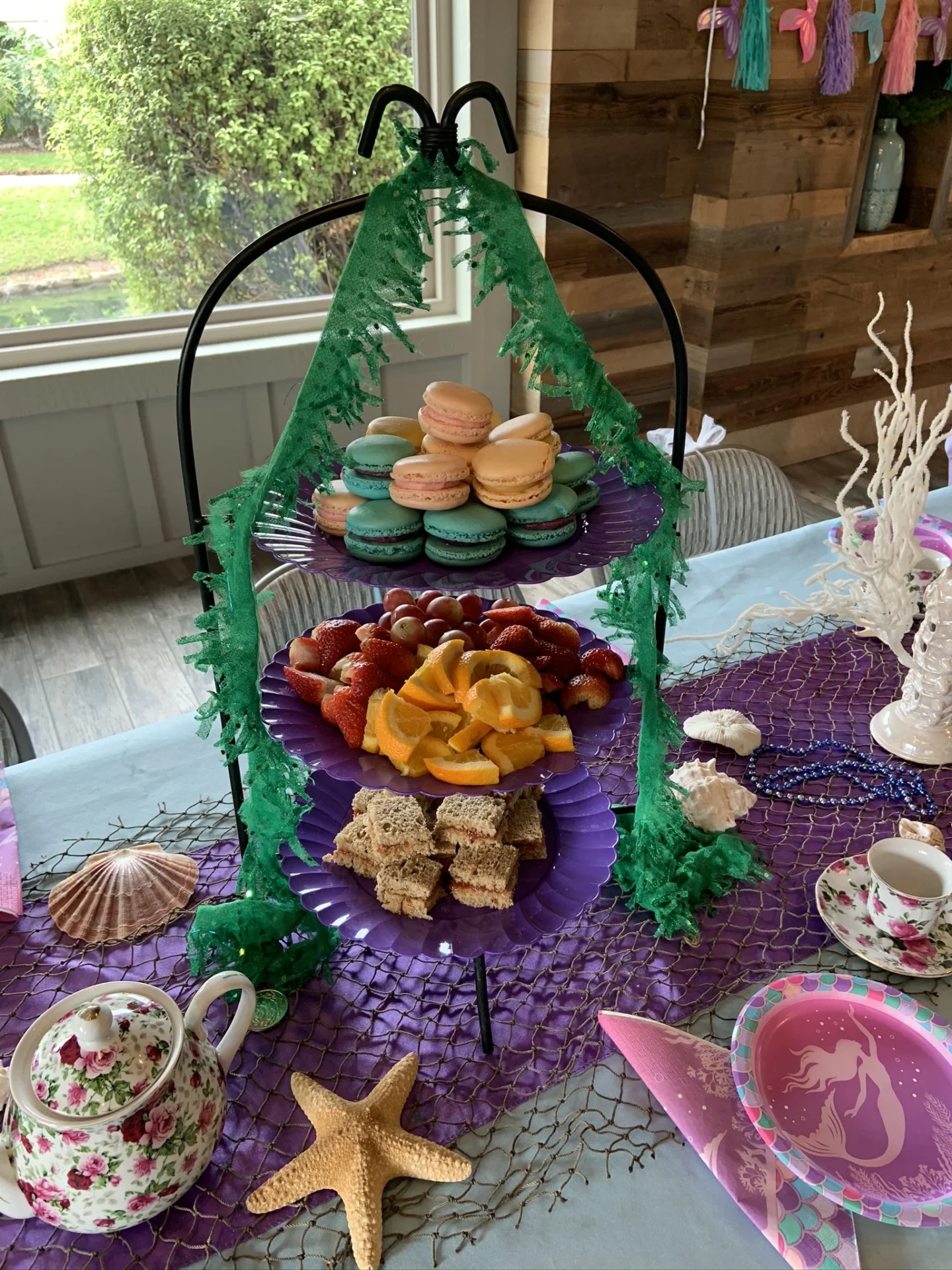 Children's birthday tea party in Encinitas